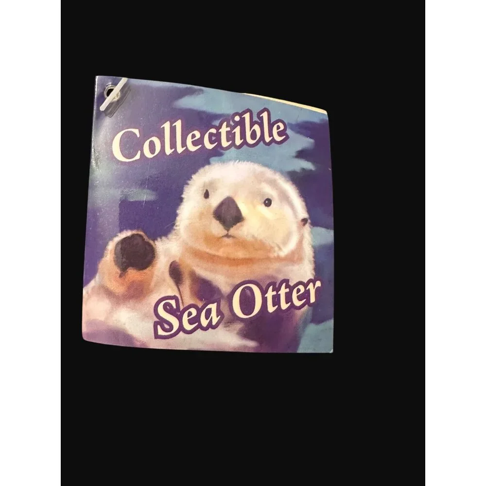 Sea Otter Plush Toy  2005 Brown‎ Soft Stuffed Animal 10